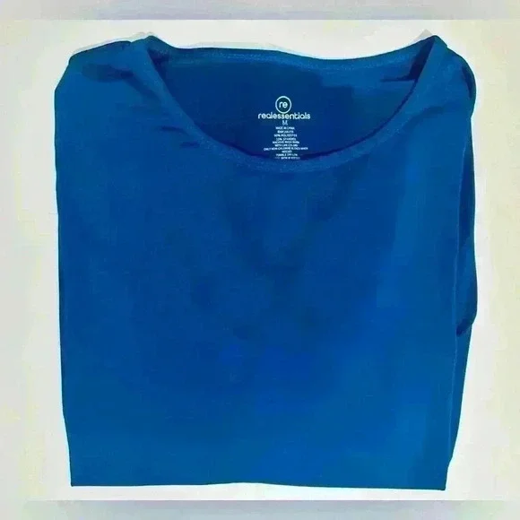 Amazon Real Essentials Dry-Fit Long Sleeve T-Shirt Women’s Size Med Royal Blue - Picture 7 of 9